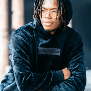 ITN Fuzzy Hoodie - Black